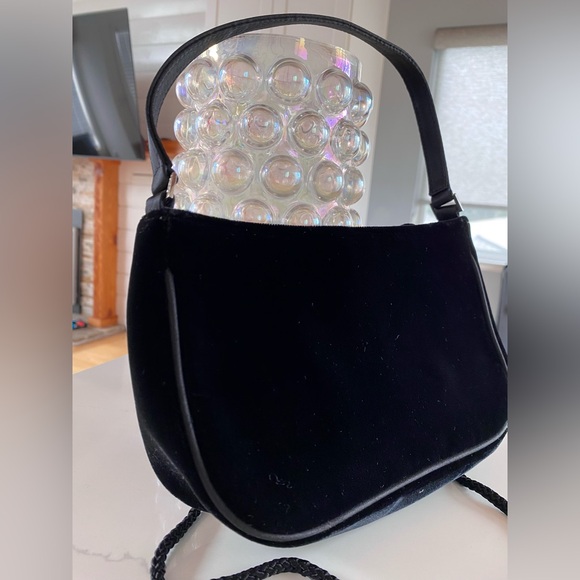 Hillard & Hanson Handbags - Vintage Hillard & Hanson Velvet Bling Evening Bag